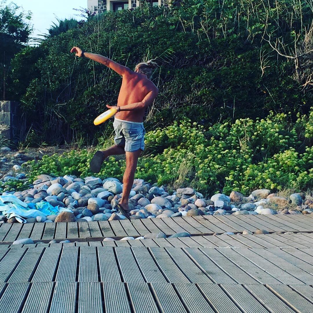 Sport e movimento in spiaggia